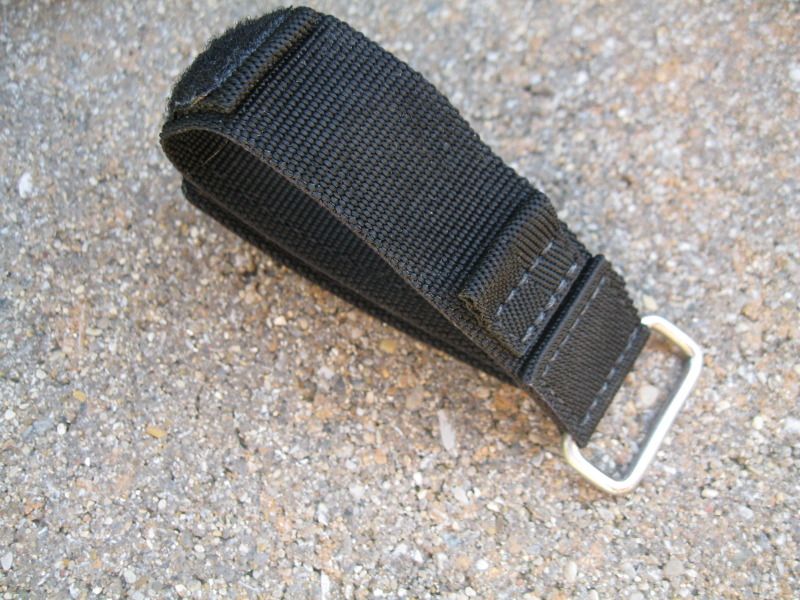 SOLD SOLD 20mm one piece velco strap black WatchUSeek Watch Forums